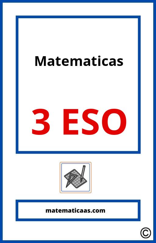 Ejercicios Matematicas 3 Eso
