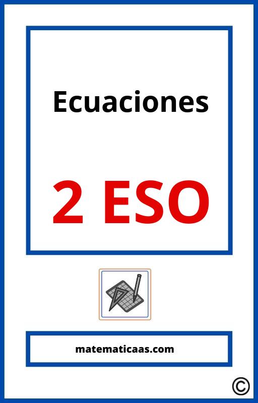 Examen De Ecuaciones 2 Eso