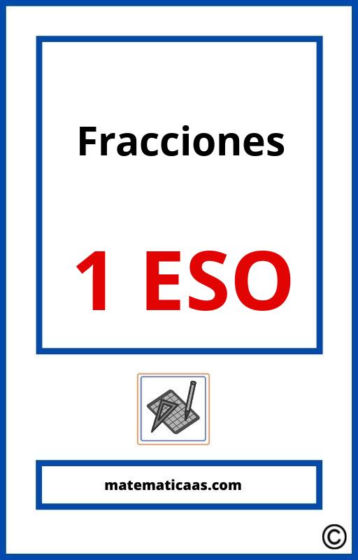 Examen Fracciones 1 Eso