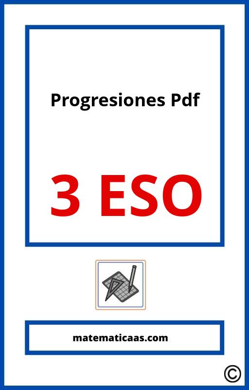 Examen Progresiones 3 Eso Pdf