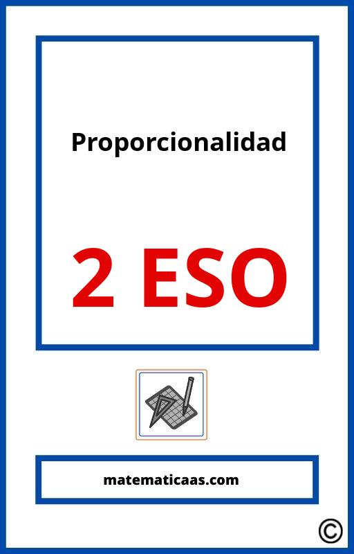 Examen Proporcionalidad 2 Eso