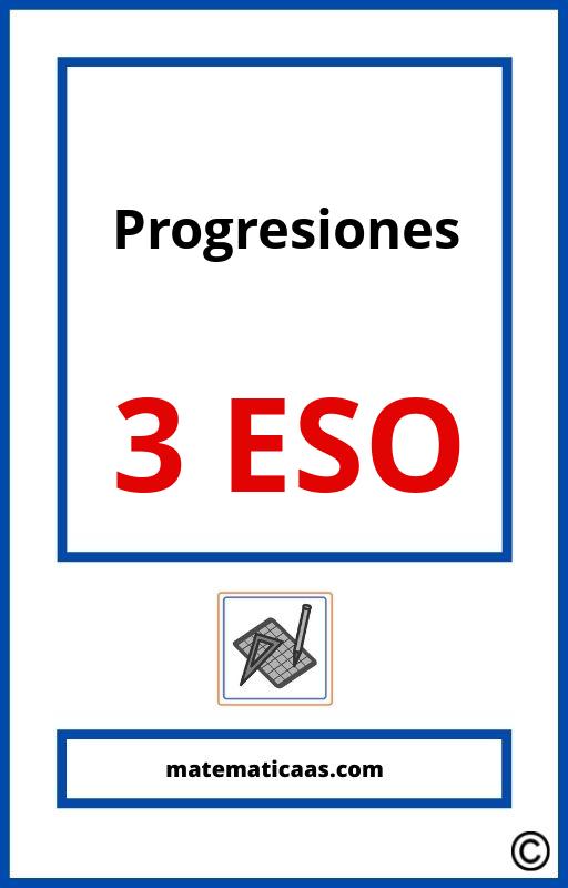 Problemas Progresiones 3 Eso